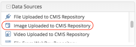 Source Control Image Upload to CMIS Repository