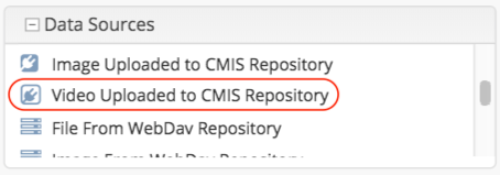 Source Control Video Upload to CMIS Repository