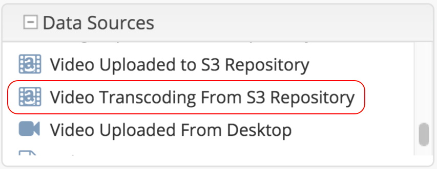 Source Control Video Transcoding from S3 Repository