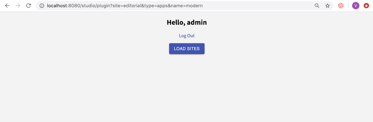Modern Plugin Page Example