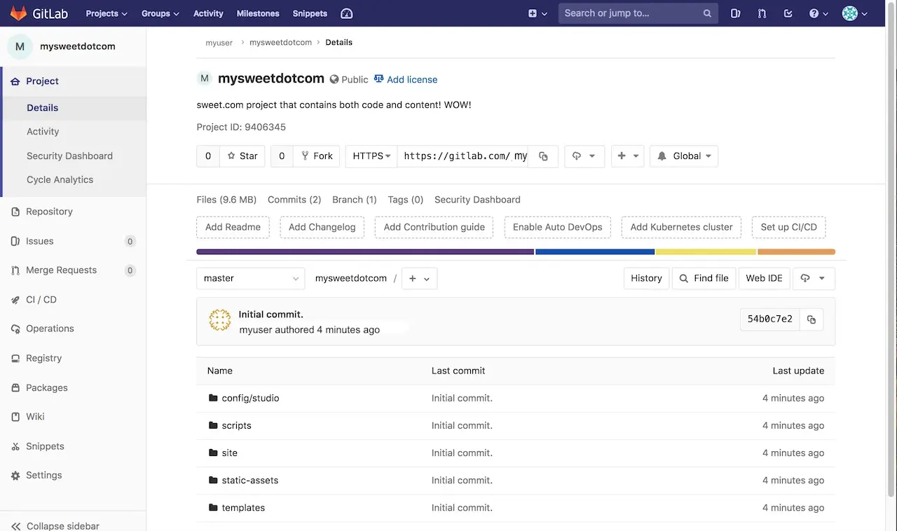 How-Tos - Your project in GitLab