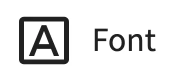 Workflow Icons - Font