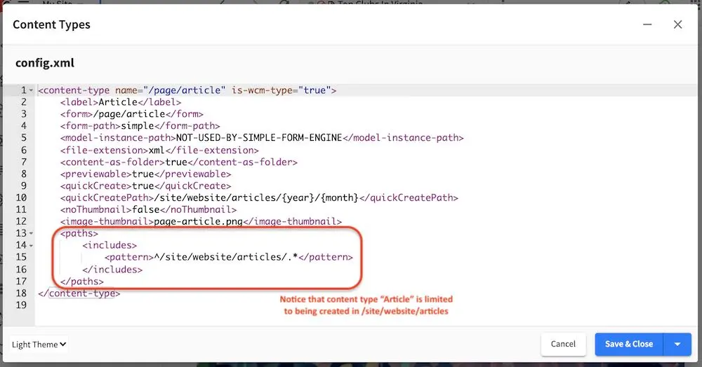 Form Engine Properties Configuration File config.xml