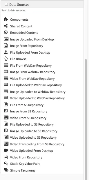 Form Engine Data Sources