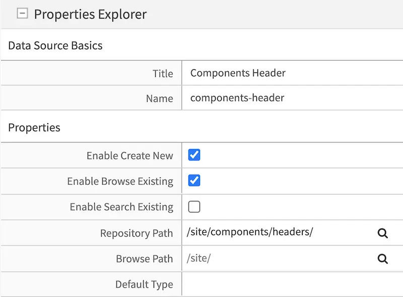 Form Shared Content Fields