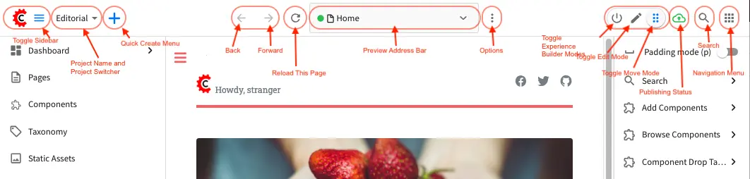 Navigating Studio - Project Context Navigation