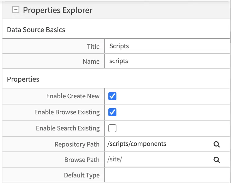 Template Articles Widget Component Content Type Model Data Source